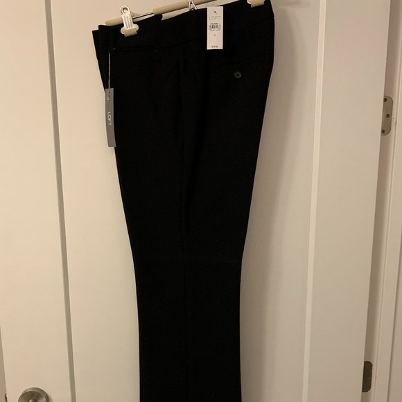 Loft Black 'Trouser' Pant size 6, NWT! MOVING SALE!! - Picture 1 of 4